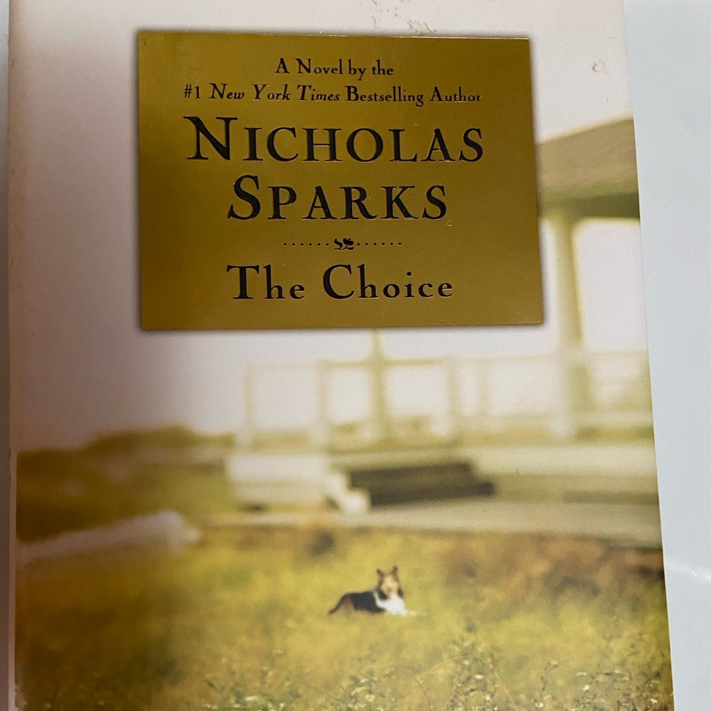 The Choice by Nicholas Sparks Book